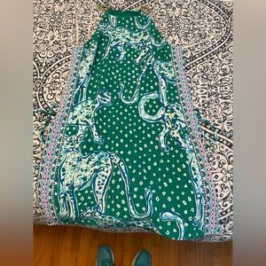 Lilly Pulitzer Pearl Romper Emerald Isle on the Prowl